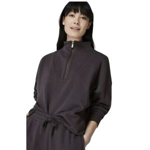 Sweaty Betty•Nestle Up 1/4 Zip Sweatshirt
